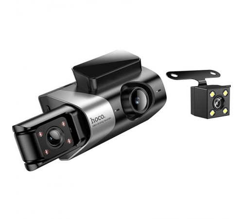 Відеореєстратор Hoco DI64 3-inch screen display driving recorder (720P) Black