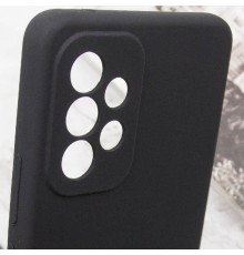 Чохол Silicone Cover Lakshmi Full Camera (AAA) для Samsung Galaxy A32 5G Чорний / Black