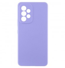 Чохол Silicone Cover Lakshmi Full Camera (AAA) для Samsung Galaxy A32 5G Бузковий / Dasheen