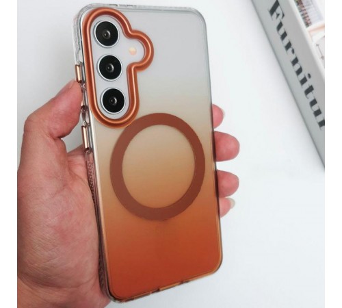 Чохол TPU+PC Phantom with MagSafe для Samsung Galaxy S26+ Rose Gold