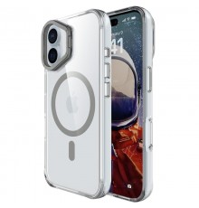 Чохол TPU Space Case Apex with MagSafe для Apple iPhone 17 (6.3") Grey