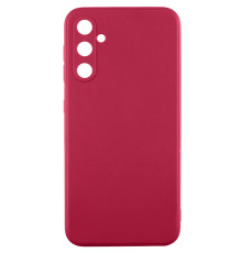 Силіконовий чохол Candy Full Camera для Samsung Galaxy A36 5G Бордовий / Burgundy