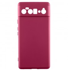 Чохол TPU GETMAN Liquid Silk Full Camera для Motorola Edge 60 Fusion Бордовий / Marsala