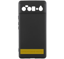 Чохол TPU GETMAN Liquid Silk Full Camera для Motorola Edge 60 Fusion Чорний / Black