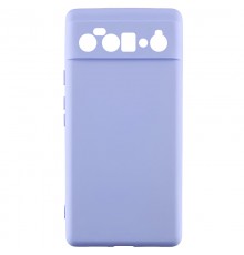 Чохол TPU GETMAN Liquid Silk Full Camera для Motorola Edge 60 Fusion Бузковий / Light purple