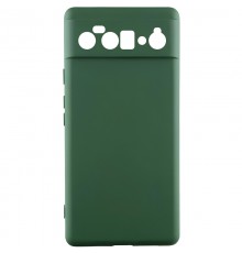 Чохол TPU GETMAN Liquid Silk Full Camera для Motorola Edge 60 Fusion Зелений / Dark green