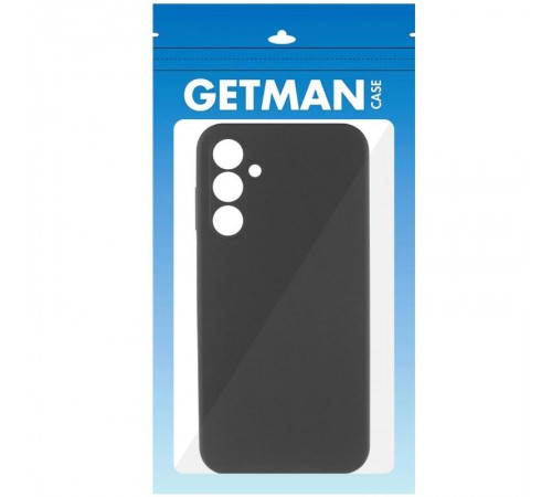 Чохол TPU GETMAN Liquid Silk Full Camera для Samsung Galaxy S25 / S24 Чорний / Black