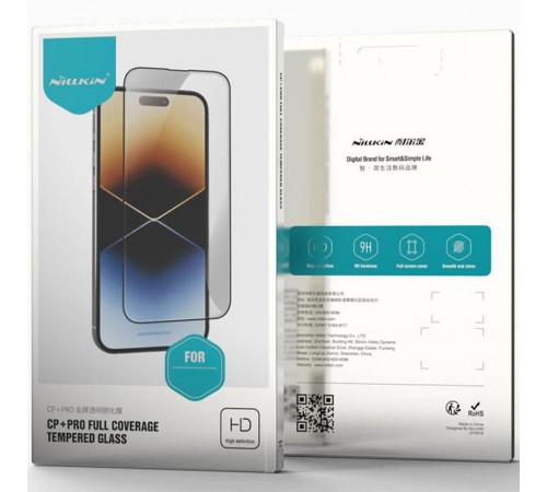 Захисне скло Nillkin (CP+PRO) для Xiaomi Redmi Note 15 Pro 5G Чорний