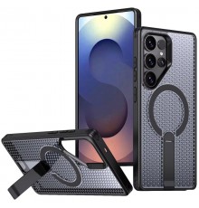 Чохол TPU Breeze with MagSafe stand для Samsung Galaxy S24 Ultra Black