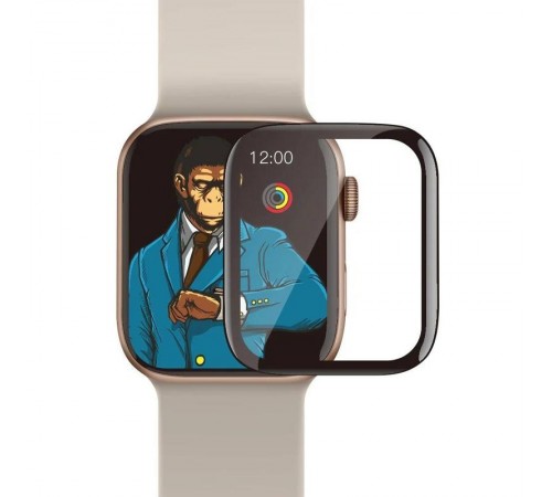 Полімерна 3D плівка Blueo High-Molecule для Apple Watch 10/11 46mm (+ аплікатор) Чорний