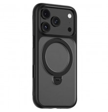 TPU+PC чохол Blueo Skin Friendly 360 Rotatable Stand with MagSafe для Apple iPhone 17 Pro Max (6.9") Black
