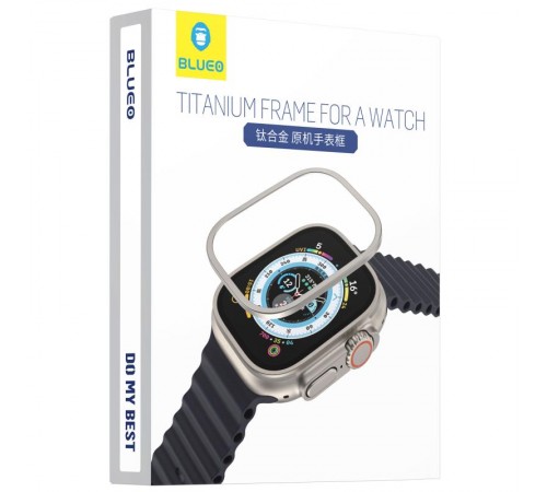 Захисна рамка BlueO Titanium Frame для Apple Watch Ultra 1/2/3 49mm Orange