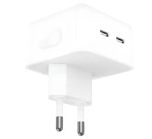 МЗП 35W Dual Mini Power Adapter for Apple (2USB-C) (AA) (box) White