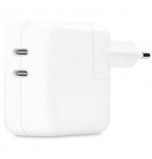 МЗП 35W Dual Power Adapter for Apple (2USB-C) (AAA) (box) White