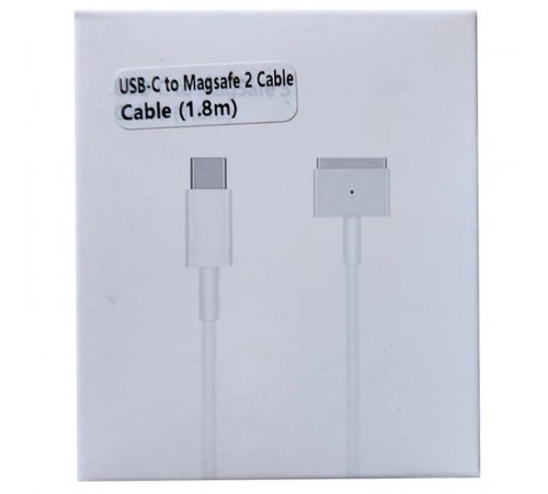 Дата кабель USB-C to MagSafe 2 for Apple (AAA) (1.8m) (box) White