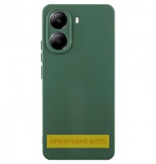 Чохол Silicone Cover Ummi Lakshmi Full Camera (AA) для Xiaomi Redmi Note 12 Pro+ 5G Зелений / Dark green