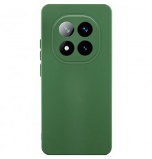 Чохол Silicone Cover Ummi Lakshmi Full Camera (AA) для Xiaomi Redmi Note 14 Pro+ 5G Зелений / Dark green