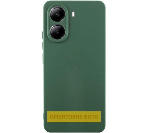 Чохол Silicone Cover Ummi Lakshmi Full Camera (AA) для Xiaomi Redmi Note 15 Pro 5G Зелений / Dark green