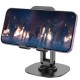 Підставка для телефону Hoco HD6 Winner dual-axis rotating Black