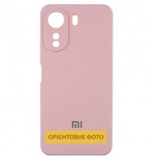 Чохол Silicone Cover Lakshmi Full Camera (AA) with logo для Xiaomi Redmi 15 (EU) Рожевий / Pink Sand