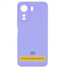 Чохол Silicone Cover Lakshmi Full Camera (AA) with logo для Xiaomi Redmi 15 (EU) Бузковий / Dasheen