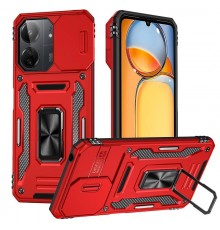 Ударостійкий чохол Camshield Army Ring для Xiaomi Redmi 15 (EU) Червоний / Red