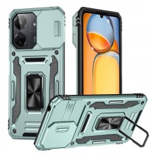 Ударостійкий чохол Camshield Army Ring для Xiaomi Redmi 15 (EU) Зелений / Light Green