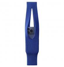 В'язана сумка Pleated Pocket для iPhone (Size S) Blue