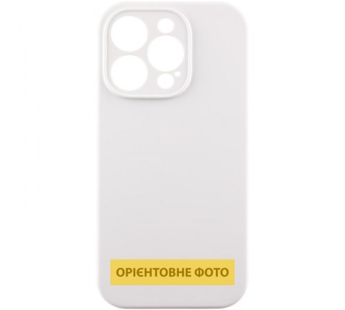 Чохол Silicone Case Full Camera Protective (AA) NO LOGO для Apple iPhone 17 (6.3") Білий / White