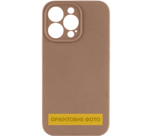 Чохол Silicone Case Full Camera Protective (AA) NO LOGO для Apple iPhone 17 (6.3") Бежевий / Desert Gold