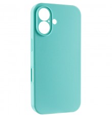 Чохол Silk Full Camera Protective (AA) NO LOGO для Apple iPhone 17 (6.3") Бірюзовий / Marine Green