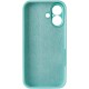 Чохол Silk Full Camera Protective (AA) NO LOGO для Apple iPhone 17 (6.3") Бірюзовий / Marine Green