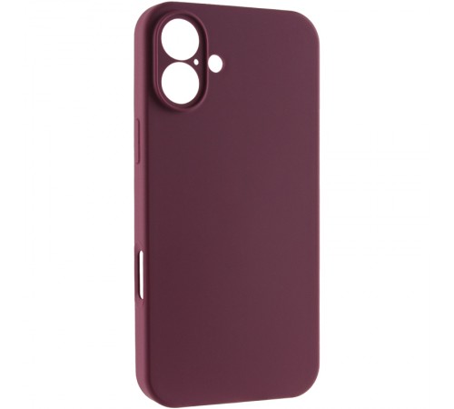 Чохол Silk Full Camera Protective (AA) NO LOGO для Apple iPhone 17 (6.3") Бордовий / Plum