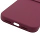 Чохол Silk Full Camera Protective (AA) NO LOGO для Apple iPhone 17 (6.3") Бордовий / Plum