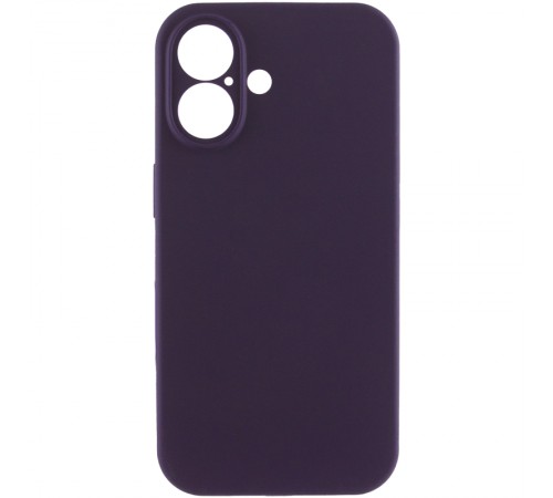Чохол Silk Full Camera Protective (AA) NO LOGO для Apple iPhone 17 (6.3") Фіолетовий / Elderberry