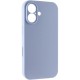 Чохол Silk Full Camera Protective (AA) NO LOGO для Apple iPhone 17 (6.3") Блакитний / Lilac Blue