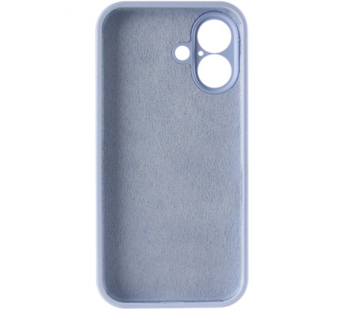Чохол Silk Full Camera Protective (AA) NO LOGO для Apple iPhone 17 (6.3") Блакитний / Lilac Blue