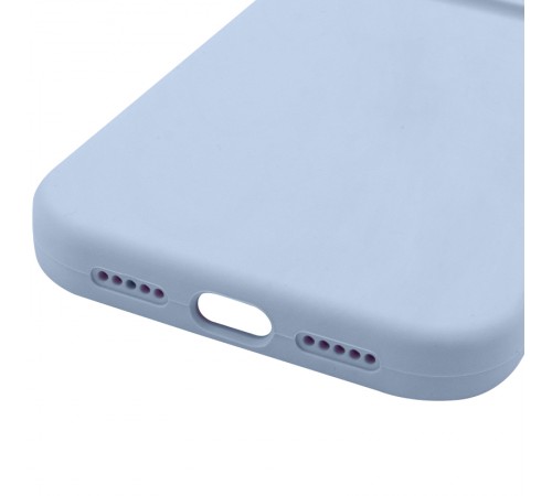 Чохол Silk Full Camera Protective (AA) NO LOGO для Apple iPhone 17 (6.3") Блакитний / Lilac Blue