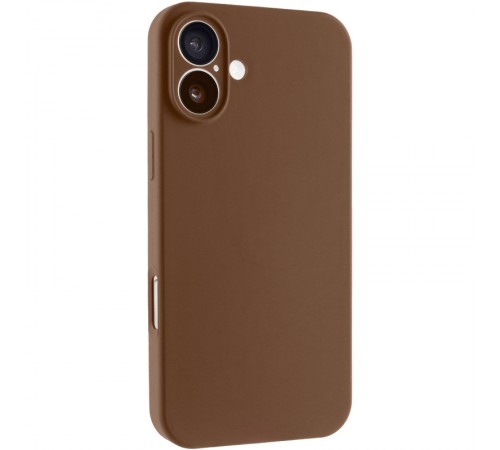 Чохол Silk Full Camera Protective (AA) NO LOGO для Apple iPhone 17 (6.3") Коричневий / Brown