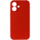 Чохол Silk Full Camera Protective (AA) NO LOGO для Apple iPhone 17 (6.3") Червоний / Red