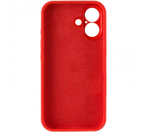 Чохол Silk Full Camera Protective (AA) NO LOGO для Apple iPhone 17 (6.3") Червоний / Red