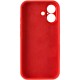 Чохол Silk Full Camera Protective (AA) NO LOGO для Apple iPhone 17 (6.3") Червоний / Red