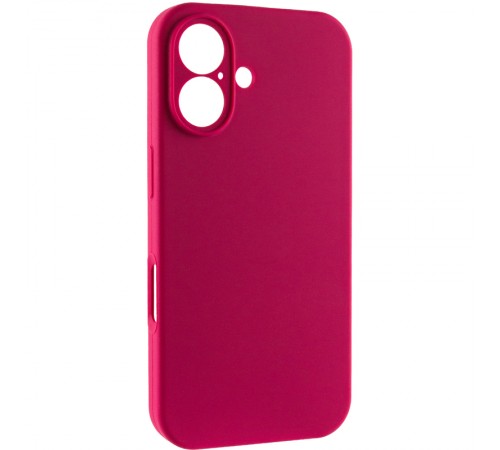 Чохол Silk Full Camera Protective (AA) NO LOGO для Apple iPhone 17 (6.3") Червоний / Rose Red