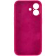 Чохол Silk Full Camera Protective (AA) NO LOGO для Apple iPhone 17 (6.3") Червоний / Rose Red