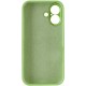 Чохол Silk Full Camera Protective (AA) NO LOGO для Apple iPhone 17 (6.3") М'ятний / Mint
