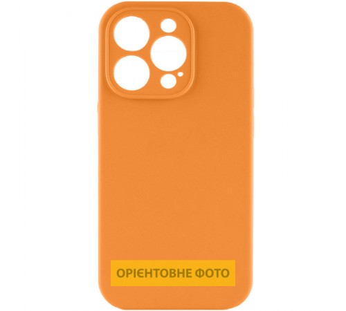 Чохол Silk Full Camera Protective (AA) NO LOGO для Apple iPhone 17 (6.3") Помаранчевий / Orange