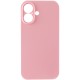 Чохол Silk Full Camera Protective (AA) NO LOGO для Apple iPhone 17 (6.3") Рожевий / Light pink