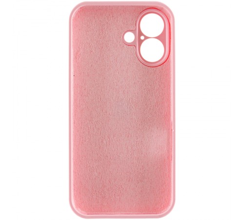Чохол Silk Full Camera Protective (AA) NO LOGO для Apple iPhone 17 (6.3") Рожевий / Light pink