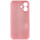 Чохол Silk Full Camera Protective (AA) NO LOGO для Apple iPhone 17 (6.3") Рожевий / Light pink