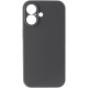 Чохол Silk Full Camera Protective (AA) NO LOGO для Apple iPhone 17 (6.3") Сірий / Dark Gray